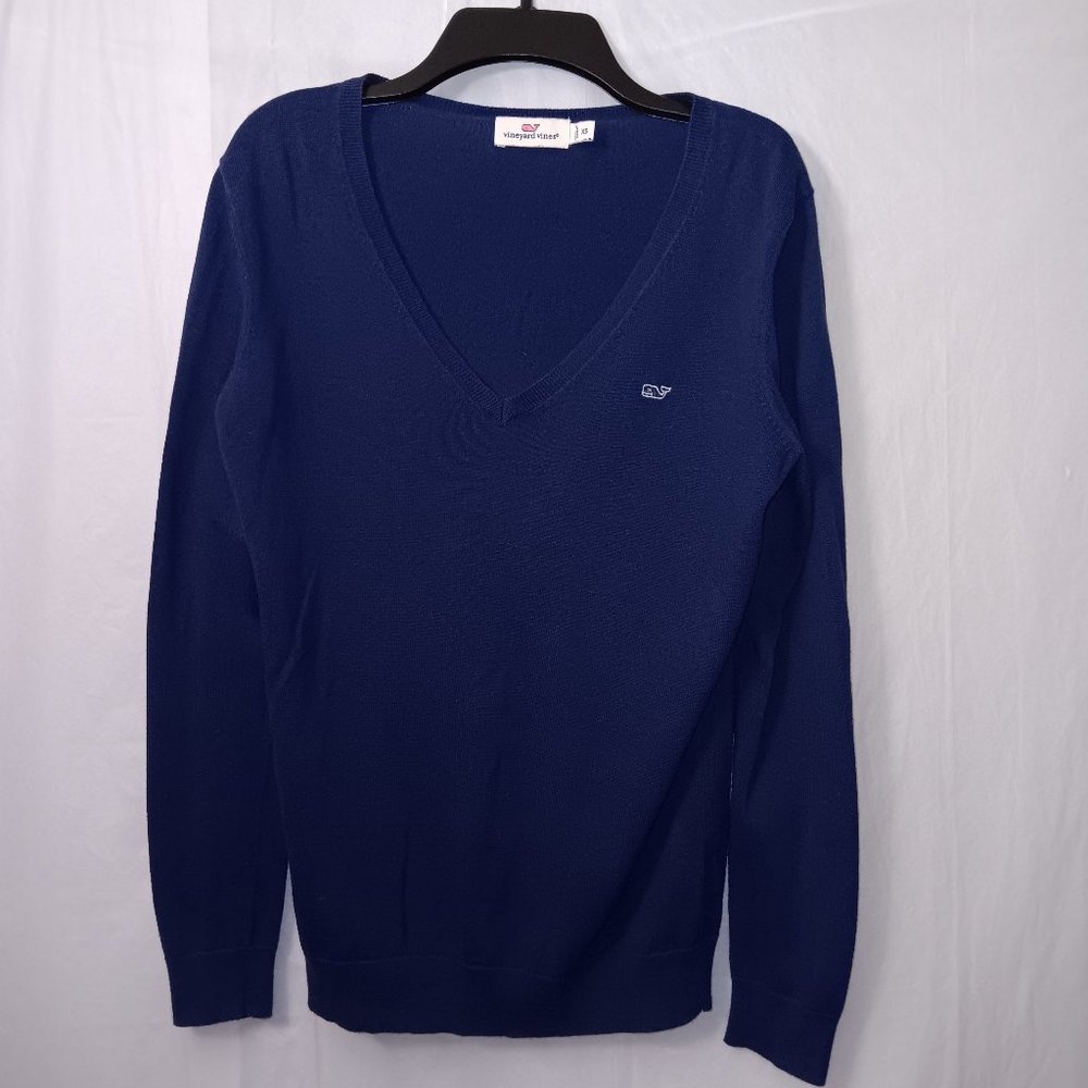 VINEYARD VINES V NECK PULLOVER SWEATER